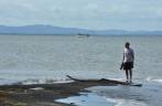 Visitando a Punta Santa Maria, na Isla Ometepe, no lago Nicarágua, sul do país